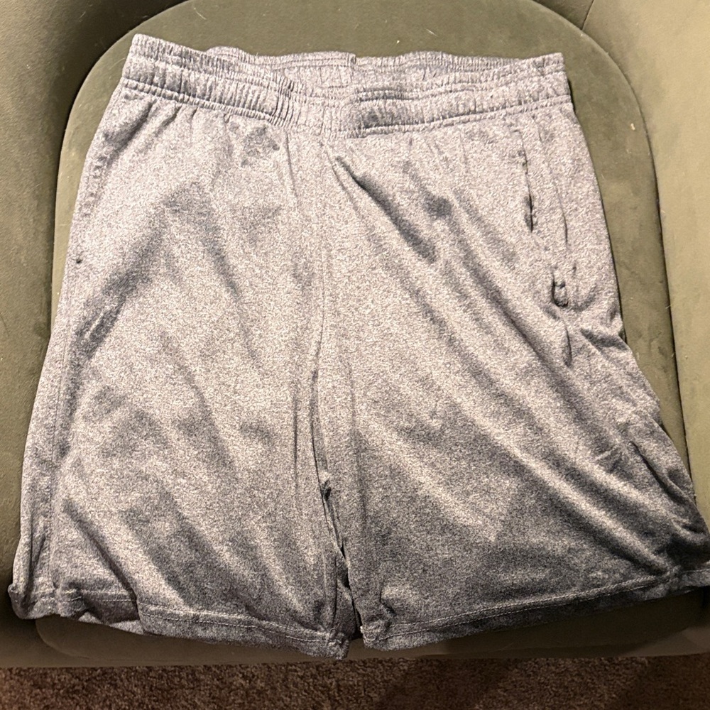 Jockey Men's Heather Gray Athletic Shorts